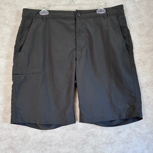 The North Face Other - The North Face Mens Hiking Shorts Black Grey Size 36 Nylon Ripstop Cargo Utility